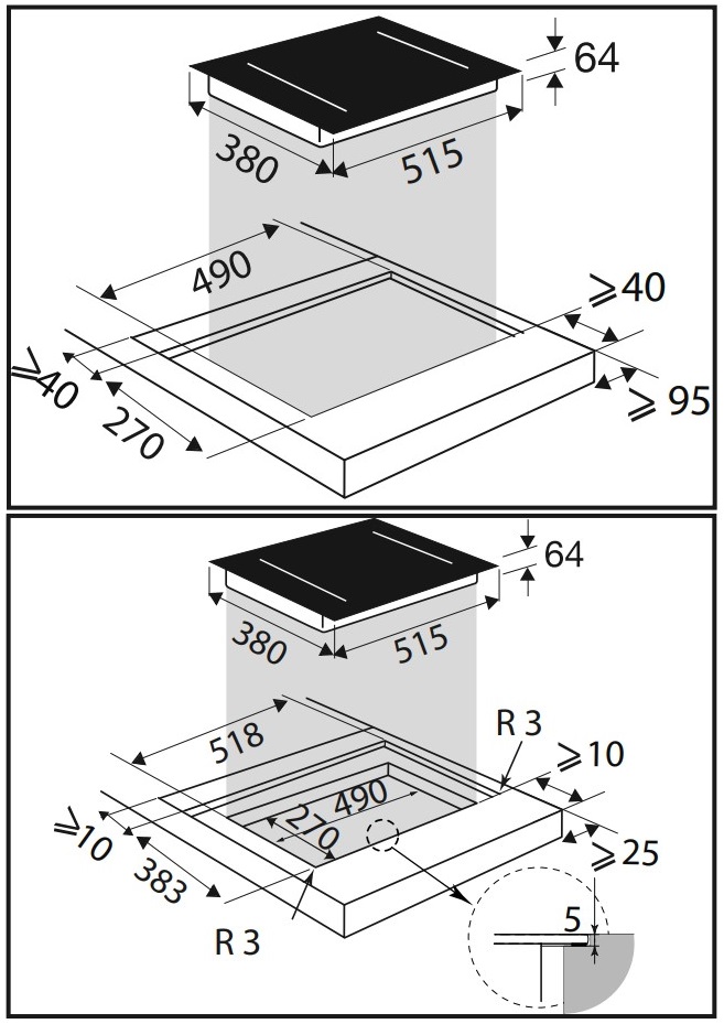Варильна поверхня De Dietrich DPI7468XS - изображение 3